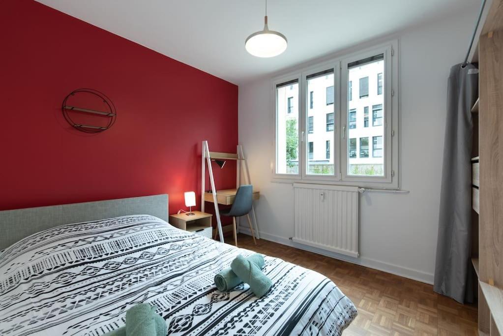 Appartement Renove Pour 6 Avec Parking Villeurbanne Eksteriør billede